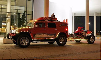 Christmas car decoration, Christmas car, Christmas, car decoration, concept car, funny car