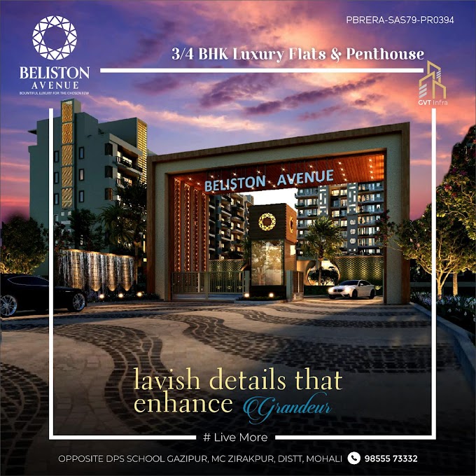 Flats in Zirakpur at Reasonable Prices