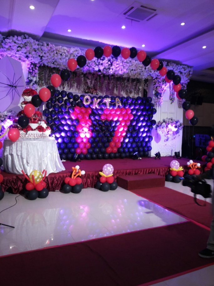 49 Dekorasi  Ulang  Tahun  ke  17 Sweet Seventeen Sederhana di 