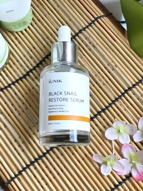 Iunik Black Snail Restore Serum Full Review