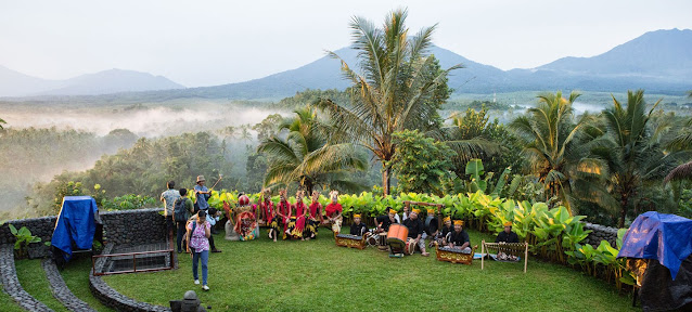 Outdoor theatre at Jiwa Jawa Ijen Resort