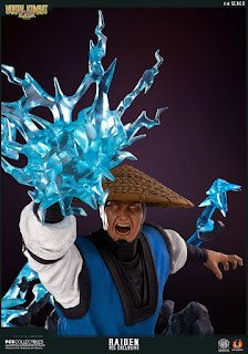 Raiden 1/4 de Mortal Kombat - Pop Culture Shock Collectible