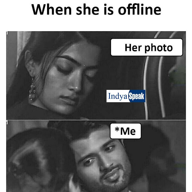 When She Is Offline