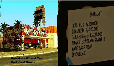 Texture Warnet Troll.Net | GTAind - Mod GTA Indonesia