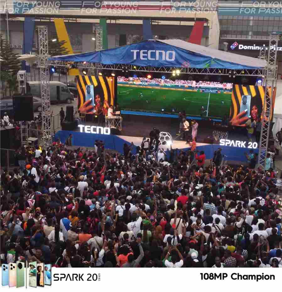 Jubilation Unleashed: TECNO SPARK 20 AFCON WATCH Party Was a Night to Cherish!