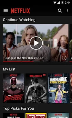 تطبيق Netflix كامل للأندرويد, تطبيق Netflix مدفوع للاندرويد