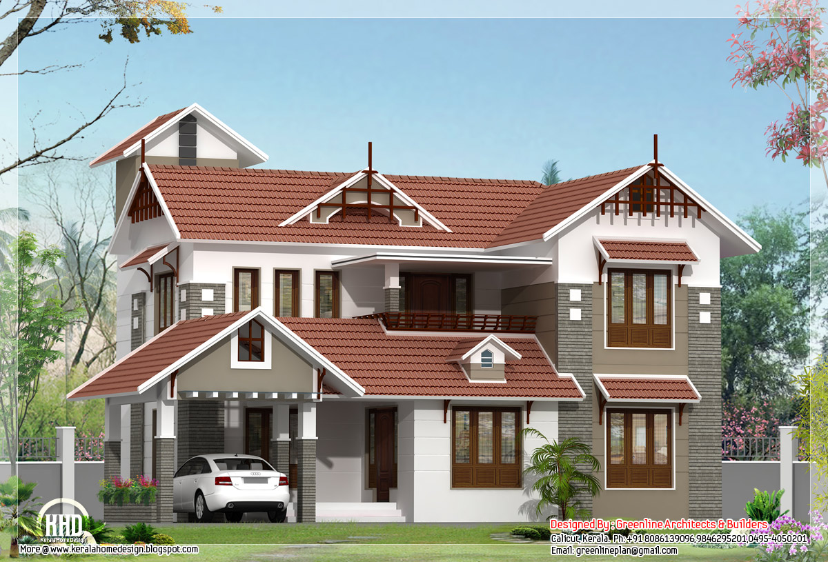 4 Bedroom House Plans Kerala Style