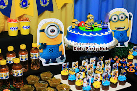 Despicable Me Minions Themed Birthday Party