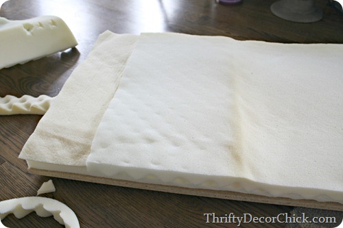 no sew bench cushion
