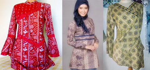 contoh baju kurung batik orang gemuk