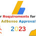 Fulfilling Blogger Requirements for Google AdSense Approval in 2023