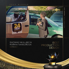 WINNER Best Production Design at the IKON AWARDS 2023 - RHONNIE NKALUBO & ROBINA NANSUBUGA for Kafa Coh