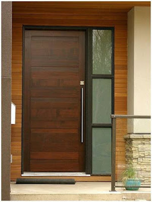 pintu minimalis kayu 1 pintu