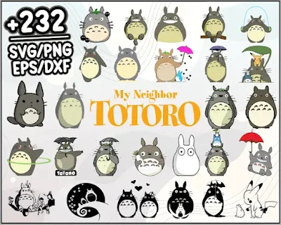 My Neighbor Totoro SVG