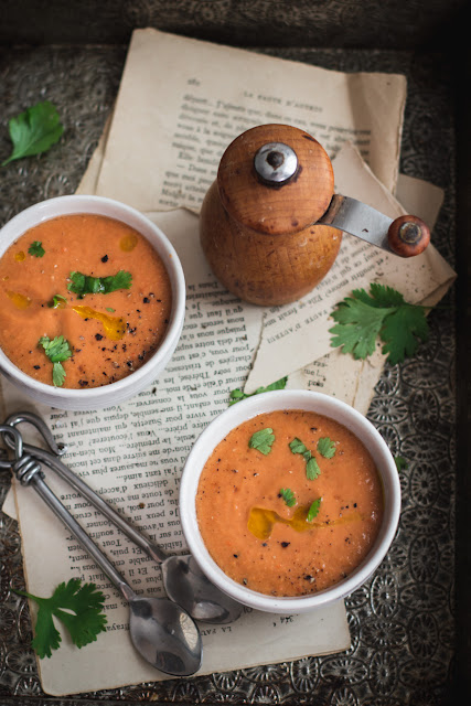 Gaspacho, soupe froide d'été