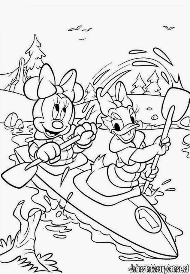 Desenhos da Minnie para Colorir e Imprimir