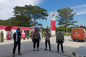 Pasca Kenaikan BBM, Polsek Kawasan Bandara Kualanamu Patroli dan Monitoring SPBU