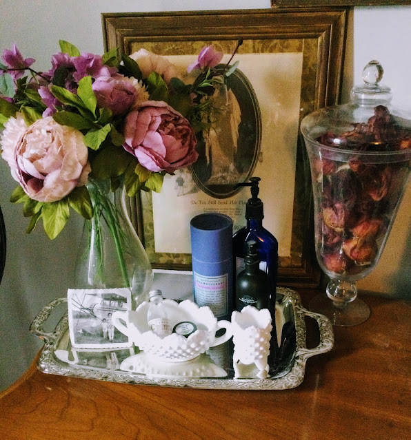 Peonies in vase