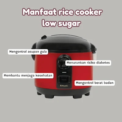 Manfaat rice cooker low sugar