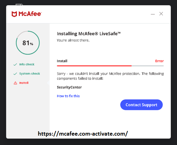 How to Fix ‘McAfee Installation Stuck at 83’ issue?