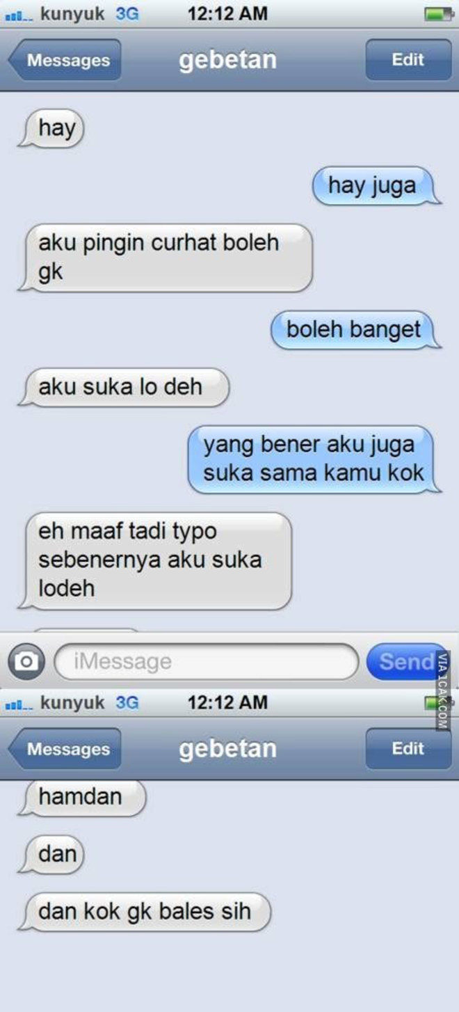 9 Typo SMS Yang Berujung Gagal Paham Kocak Maksimal LucuME