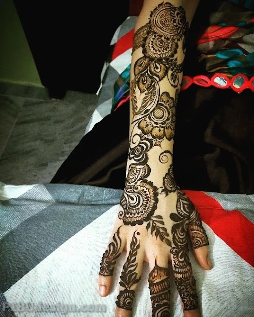 legs mehndi design khafif