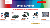 Logo Bosch Days Amazon: risparmia su attrezzi per giardinaggio e fai da te! Solo per 2 giorni