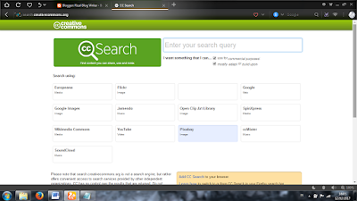 Mencari Gambar lisensi gratis dengan Creativecommons CC Search