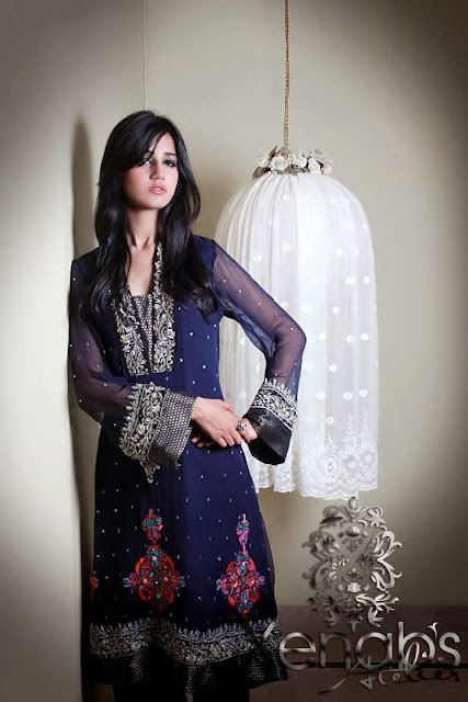 Winter Party Wear Dresses Collection 2013-14 For Women