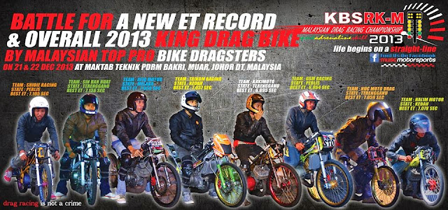 king of drag bike malaysia
