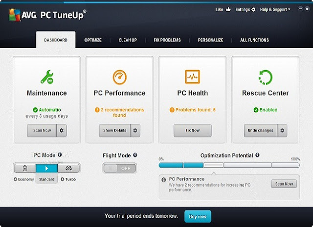 AVG PC TuneUp 2016 Computer Software
