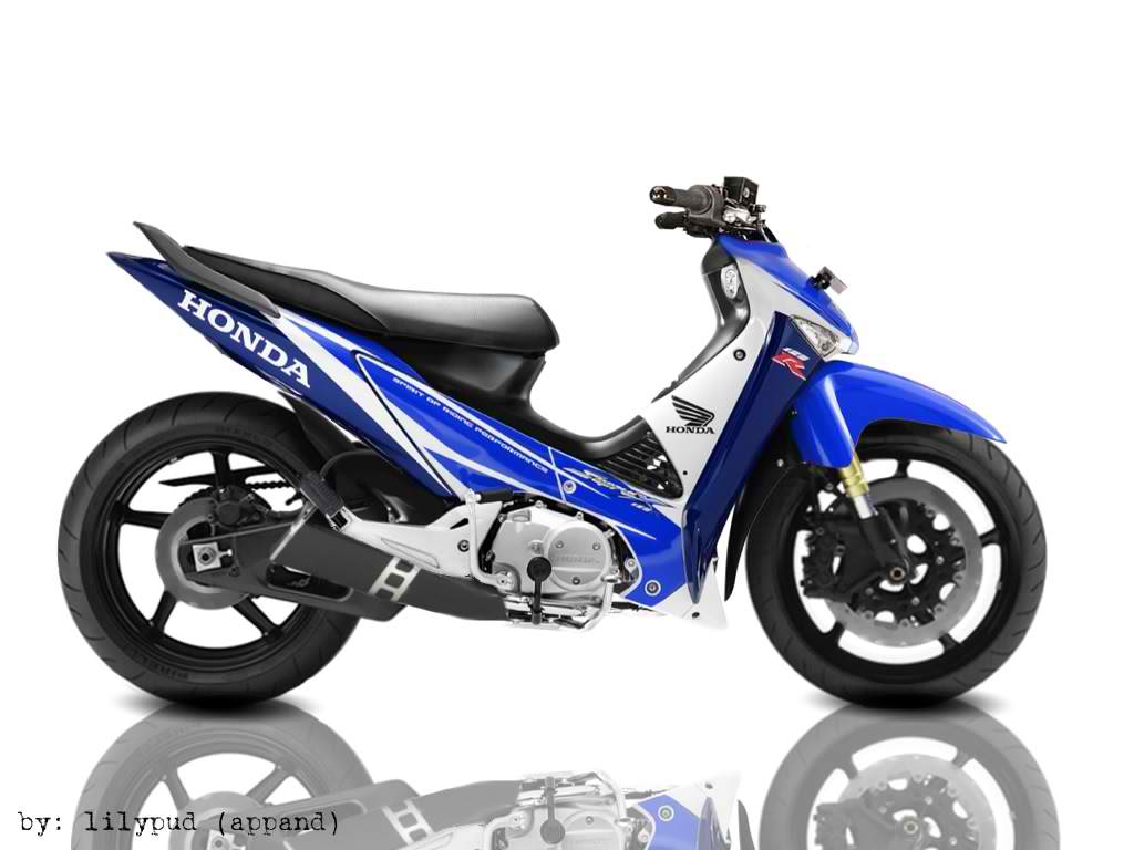 Gambar Modivikasi Motor - Foto: Modivikasi Supra x 125 R 