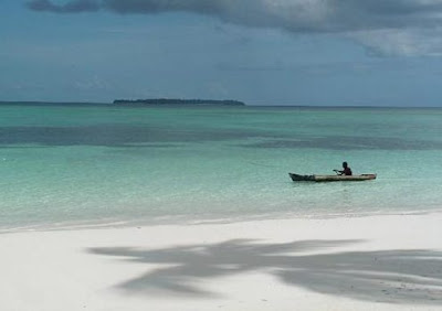 the beauty of GILI NANGGU LOMBOK white clean sandy beach 