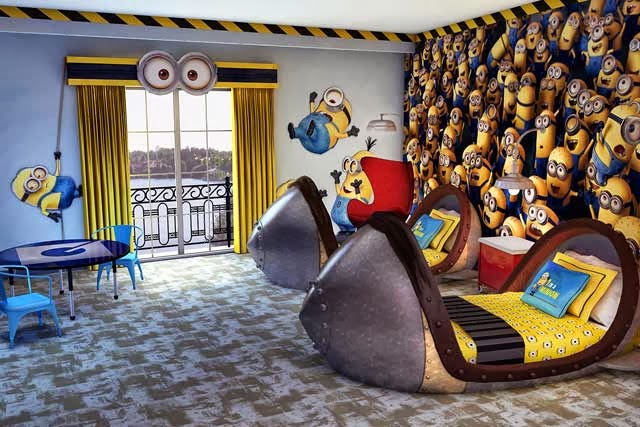 DORMITORIO MINIONS MI VILLANO FAVORITO