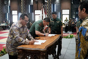 Penandatanganan PKS Antara SMSI Dengan TNI AD Bentuk Sinergi Dalam Menjaga NKRI Dan Cita-cita Kemerdekaan