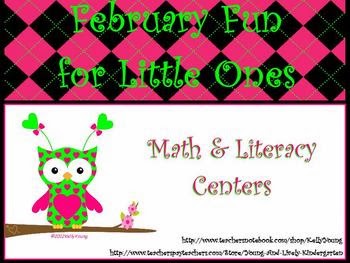 http://www.teacherspayteachers.com/Product/February-Fun-Printable-Centers-for-Little-Ones-192621