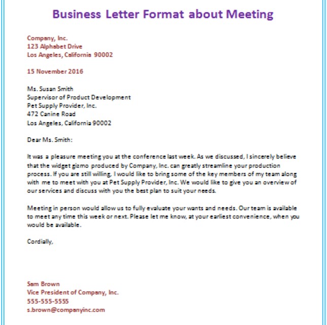 Contoh business letter in - 28 images - contoh cover 
