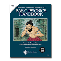 New Book From New Big Dragon Games Unlimited: Basic Psionics Handbook