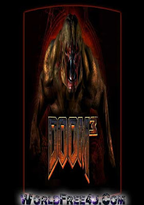 Cover Of Doom 3 Full Latest Version PC Game Free Download Mediafire Links At worldfree4u.com