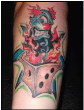 clown tattoos design