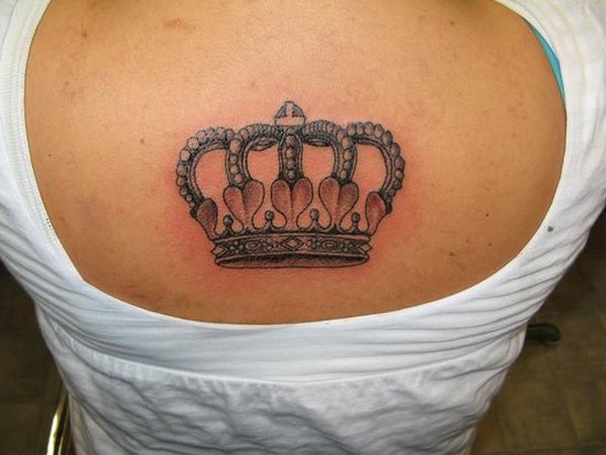 crown tattoos for girls