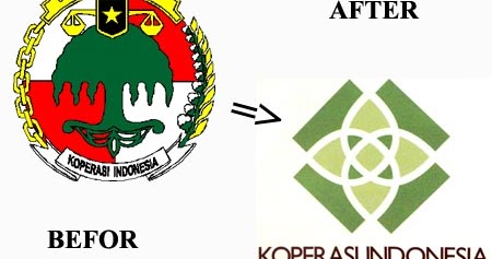Gambar Padi Dan Kapas Pada Logo Koperasi Indonesia 