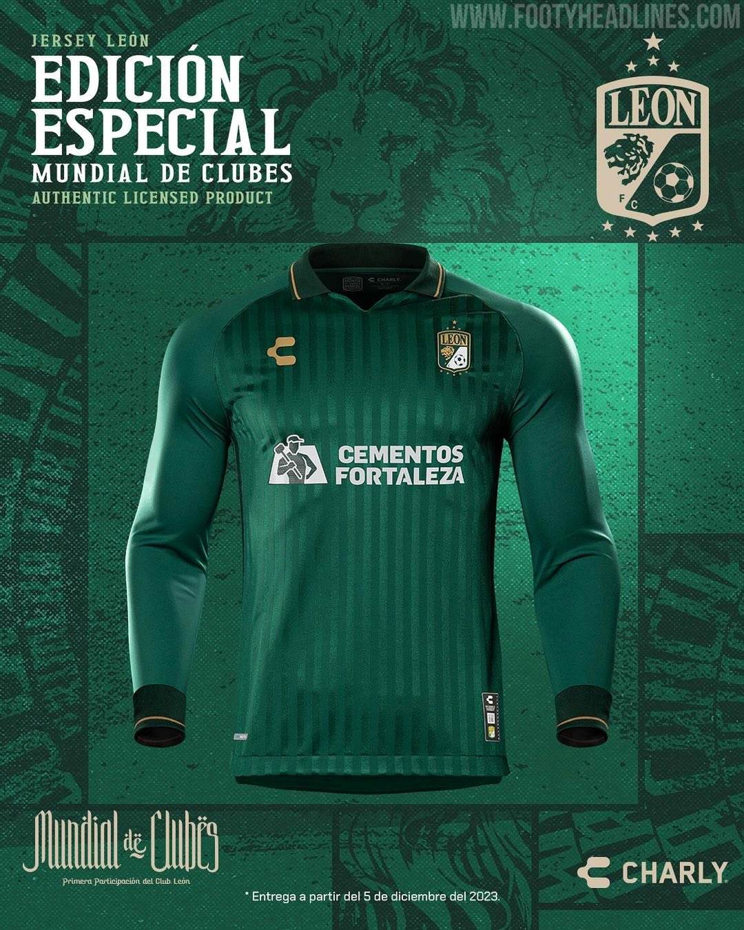 Charly Club León 2023-24 Men's Club World Cup Special Edition Jersey