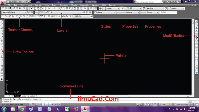 Interface AutoCAD 2010