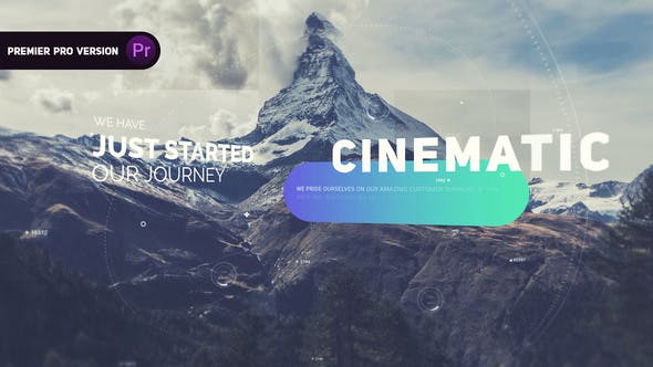 Cinematic Parallax Slideshow : Adobe Premiere Pro 