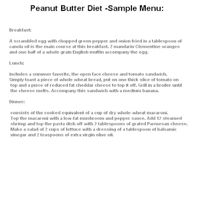 Diet peanut butter