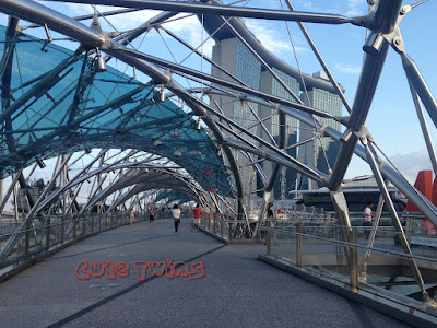 Cara menuju Helix Bridge Singapore