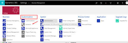 How to create a new solution in MS Dynamics 365