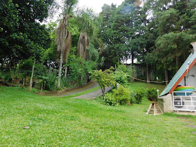 Entrada e saída da chacara 