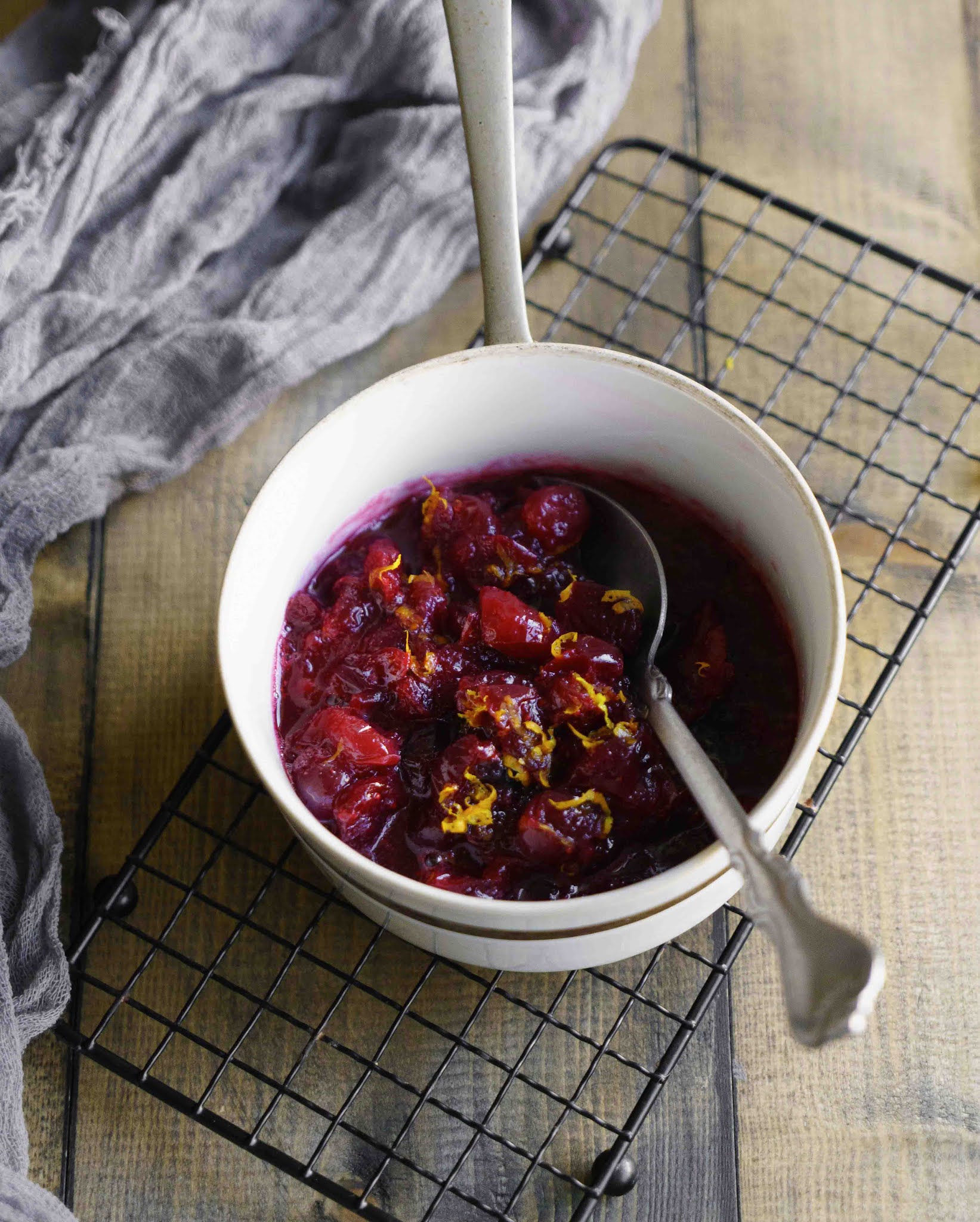 cranberries, sauce pour noel ,recette festive